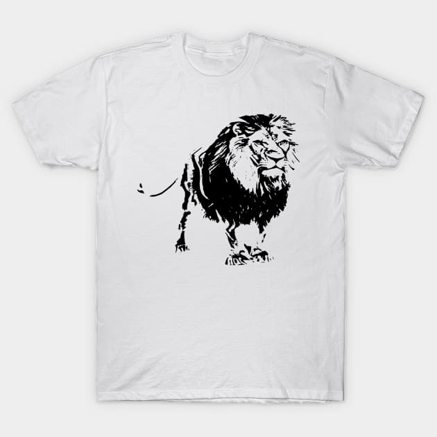 Lion T-Shirt by Nimmersatt